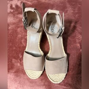 Vince Camuto Tan Espadrille Sandals
